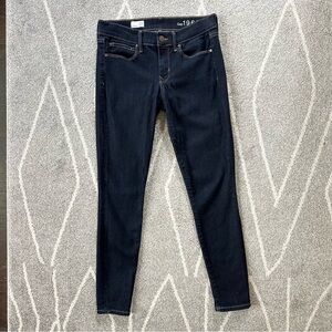 Gap 1969 Dark Wash Blue Skinny Stretch Legging Jeans 27S
